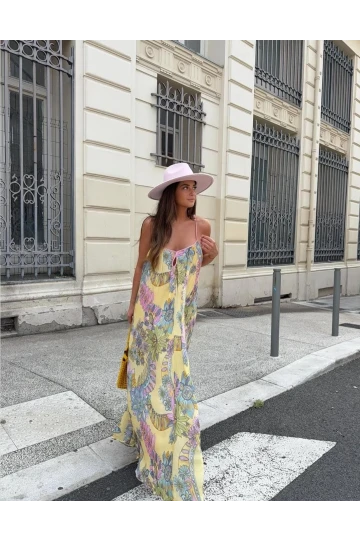 Marka Model Şifon Elbise