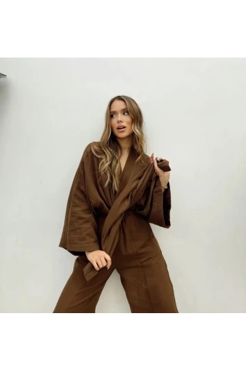 Müslin Kimono Takım
