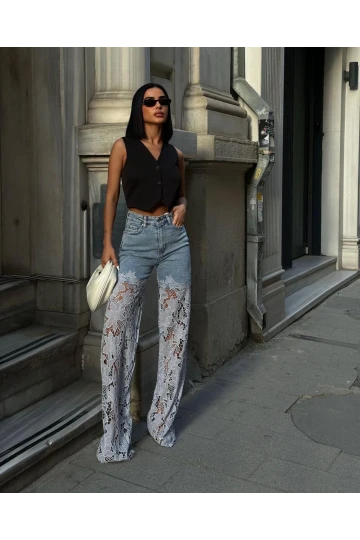 Tasarım Denim Pantolon