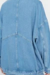 Denim oversize ceket